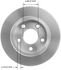 141893 by BENDIX - Disc Brake Rotor - 10.10 in. Outside Diameter