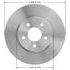 145041 by BENDIX - Disc Brake Rotor - 10.23 in. Outside Diameter
