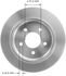 145052 by BENDIX - Disc Brake Rotor - 11.22 in. Outside Diameter