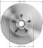 145076 by BENDIX - Disc Brake Rotor - 11.27 in. Outside Diameter