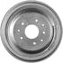 PDR0022 by BENDIX - Brake Drum - 11", Cast Iron, Natural, 5 Lug Holes, 4.75" Bolt Circle