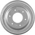 PDR0023 by BENDIX - Brake Drum - 11", Cast Iron, Natural, 6 Lug Holes, 5.5" Bolt Circle