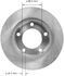 141214 by BENDIX - Disc Brake Rotor - 11.73 in. Outside Diameter