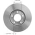 141576 by BENDIX - Disc Brake Rotor - 11.10 in. Outside Diameter