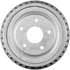 PDR0502 by BENDIX - Brake Drum - Cast Iron, 8.857 Inch Diameter, 5 Lug Holes
