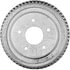 PDR0540 by BENDIX - Brake Drum - Rear, 10", Cast Iron, Natural, 5 Lug Holes, 5" Bolt Circle