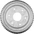 PDR0541 by BENDIX - Brake Drum - 10", Cast Iron, Natural, 6 Lug Holes, 5.5" Bolt Circle