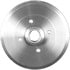 PDR0563 by BENDIX - Brake Drum - Rear, 8.41", Cast Iron, Natural, 4 Lug Holes, 100mm Bolt Circle