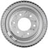 PDR0600 by BENDIX - Brake Drum - Rear, 11.15", Cast Iron, Natural, 6 Lug Holes, 5.5" Bolt Circle