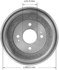 PDR0606 by BENDIX - Brake Drum - Cast Iron, 7.875 Inch Diameter, 4 Lug Holes