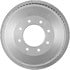 PDR0619 by BENDIX - Brake Drum - Rear, 13", Cast Iron, Natural, 8 Lug Holes, 6.5" Bolt Circle