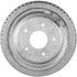 PDR0622 by BENDIX - Brake Drum - Rear, 11.15", Cast Iron, Natural, 5 Lug Holes, 5" Bolt Circle