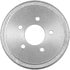 PDR0634 by BENDIX - Brake Drum - Cast Iron, 8.66 Inch Diameter, 5 Lug Holes