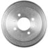 PDR0636 by BENDIX - Brake Drum - Cast Iron, 8 Inch Diameter, 4 Lug Holes