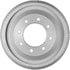 PDR0658 by BENDIX - Brake Drum - Rear, 13", Cast Iron, Natural, 8 Lug Holes, 6.5" Bolt Circle