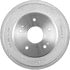 PDR0702 by BENDIX - Brake Drum - Rear, 8.66", Cast Iron, Natural, 5 Lug Holes, 114.30mm Bolt Circle