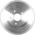 Bendix PDR0703 Brake Drum Brake Drum - Rear, 9", Cast Iron, Natural, 5 Lug Holes, 100mm Bolt Circle