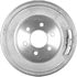 Bendix PDR0708 Brake Drum Brake Drum - Rear, 11.020", Cast Iron, Natural, 6 Lug Holes, 4.5" Bolt Circle