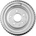 PDR0718 by BENDIX - Brake Drum - Cast Iron, 9.843 Inch Diameter, 5 Lug Holes