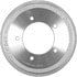 PDR0721 by BENDIX - Brake Drum - Rear, 8.66", Cast Iron, Natural, 5 Lug Holes, 5.5" Bolt Circle