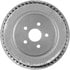 Bendix PDR0681 Brake Drum Brake Drum - Rear, 9.845", Cast Iron, Natural, 5 Lug Holes, 4.5" Bolt Circle