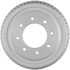 PDR0685 by BENDIX - Brake Drum - Rear, 12", Cast Iron, Natural, 8 Lug Holes, 6.5" Bolt Circle