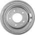 PDR0690 by BENDIX - Brake Drum - 11.030", Cast Iron, Natural, 5 Lug Holes, 135mm Bolt Circle