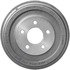 Bendix PDR0741 Brake Drum Brake Drum - Rear, 10", Cast Iron, Natural, 5 Lug Holes, 4.5" Bolt Circle