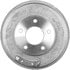 PDR0743 by BENDIX - Brake Drum - Rear, 9", Cast Iron, Natural, 5 Lug Holes, 4.5" Bolt Circle