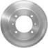 Bendix PDR0755 Brake Drum Brake Drum - Cast Iron, 7.990 Inch Diameter, 4 Lug Holes