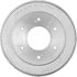 PDR0768 by BENDIX - Brake Drum - Rear, 10", Cast Iron, Natural, 6 Lug Holes, 5.5" Bolt Circle
