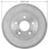 PDR0769 by BENDIX - Brake Drum - Rear, 10", Cast Iron, Natural, 5 Lug Holes, 4.5" Bolt Circle