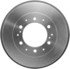 Bendix PDR0819 Brake Drum Brake Drum - Rear, 10", Cast Iron, Natural, 6 Lug Holes, 5.5" Bolt Circle