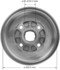 Bendix PDR0825 Brake Drum Brake Drum