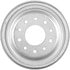 PDR0118 by BENDIX - Brake Drum - Front, 11" Composite, Cast Iron, Natural, 5 Lug Holes
