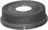 PDR0267 by BENDIX - Brake Drum - Rear, 12", Cast Iron, Natural, 8 Lug Holes, 6.5" Bolt Circle