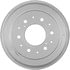 PDR0434 by BENDIX - Brake Drum - Rear, 10", Cast Iron, Natural, 6 Lug Holes, 4.5" Bolt Circle