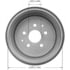 PDR0446 by BENDIX - Brake Drum - Cast Iron, 8.86 Inch Diameter, 5 Lug Holes