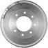 PDR0449 by BENDIX - Brake Drum - Rear, 13", Cast Iron, Natural, 8 Lug Holes, 6.5" Bolt Circle