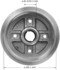 PDR0460 by BENDIX - Brake Drum - Cast Iron, 7.09 Inch Diameter, 4 Lug Holes