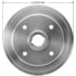 PDR0460 by BENDIX - Brake Drum - Cast Iron, 7.09 Inch Diameter, 4 Lug Holes