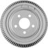 PDR0556 by BENDIX - Brake Drum - Rear, 10", Cast Iron, Natural, 5 Lug Holes, 4.5" Bolt Circle