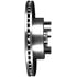 Bendix PRT1341 Disc Brake Rotor and Hub Assembly Rotor