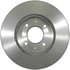 PRT1486 by BENDIX - Disc Brake Rotor - Iron, 9.37 Inch, 0.709 Inch Thick, Vented, Smooth