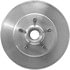 PRT1519 by BENDIX - Disc Brake Rotor and Hub Assembly - Global, Iron, Natural, Vented, 10.28" O.D.