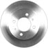 Bendix PRT1555 Disc Brake Rotor Disc Brake Rotor - 9.21 In OD, 0.276 In Thickness, Iron, Smooth