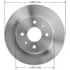 Bendix PRT1604 Disc Brake Rotor Disc Brake Rotor - Iron, 9.84 Inch, 0.710 Inch Thick, Vented, Smooth