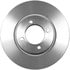 PRT1198 by BENDIX - Disc Brake Rotor - 9.02 In OD, 0.492 In Thickness, Iron, Smooth