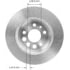 PRT1199 by BENDIX - Brake Rotor