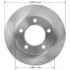 PRT1214 by BENDIX - Disc Brake Rotor